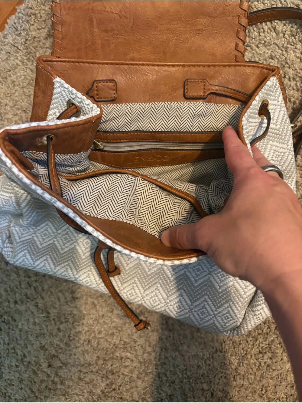 Jen & Co stylish tan